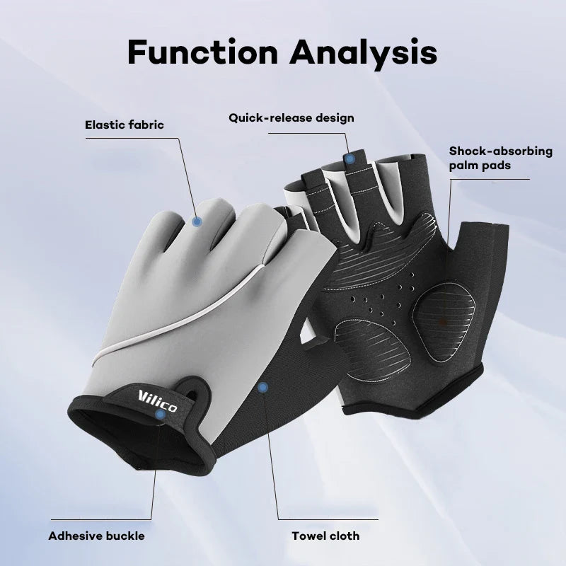 Workout Gloves for Women and Men, Breathable Weight Lifting Gloves for Gym Exercise, Fitness, Training, and Cycling, with Excellent Grip and Cushion Pads