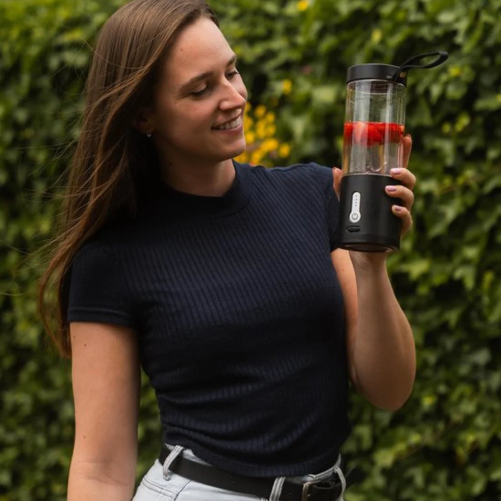 Tragbarer Smoothiemaker Mit 6 Leistungsstarken Klingen - Blendease Pro