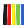 Resistance Bands, Set of 5 TPE Elastic Workout Bands Exercise Loop for Working Out Gym Strength Training Yoga Pilates