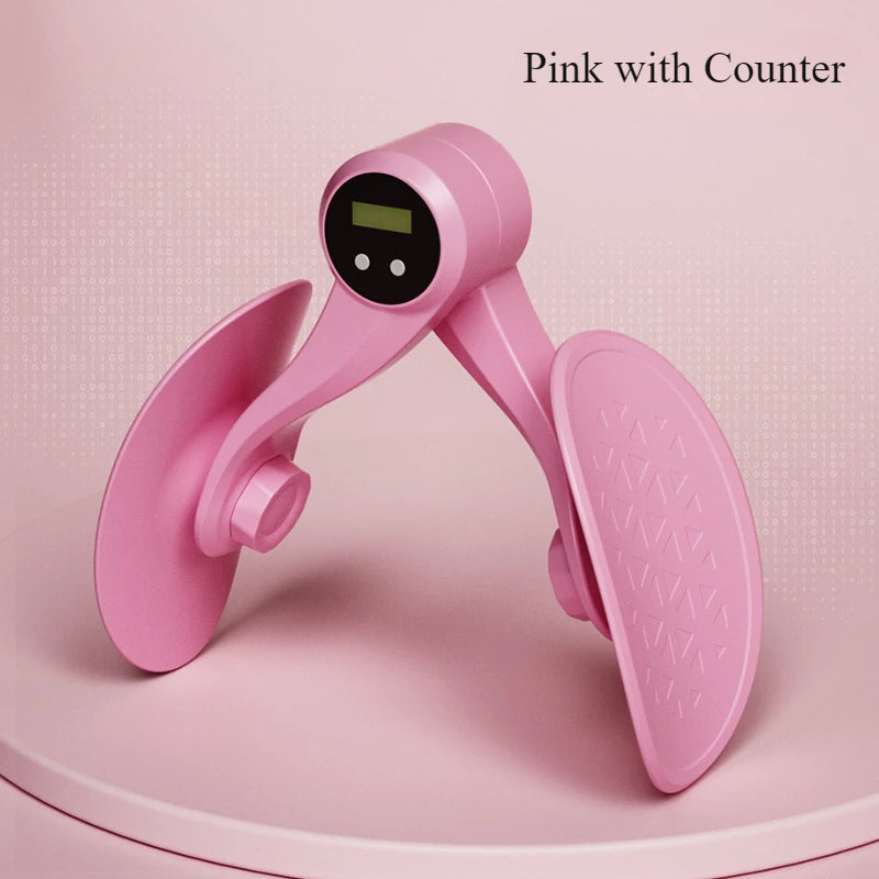 Smart Thigh Master | Adjustable Pelvic Floor Exercise Devices for Women and Men with Auto-Counter Display | Inner Thigh Exerciser for Women, Kegel Trainer for Butt, Arm & Leg Workouts