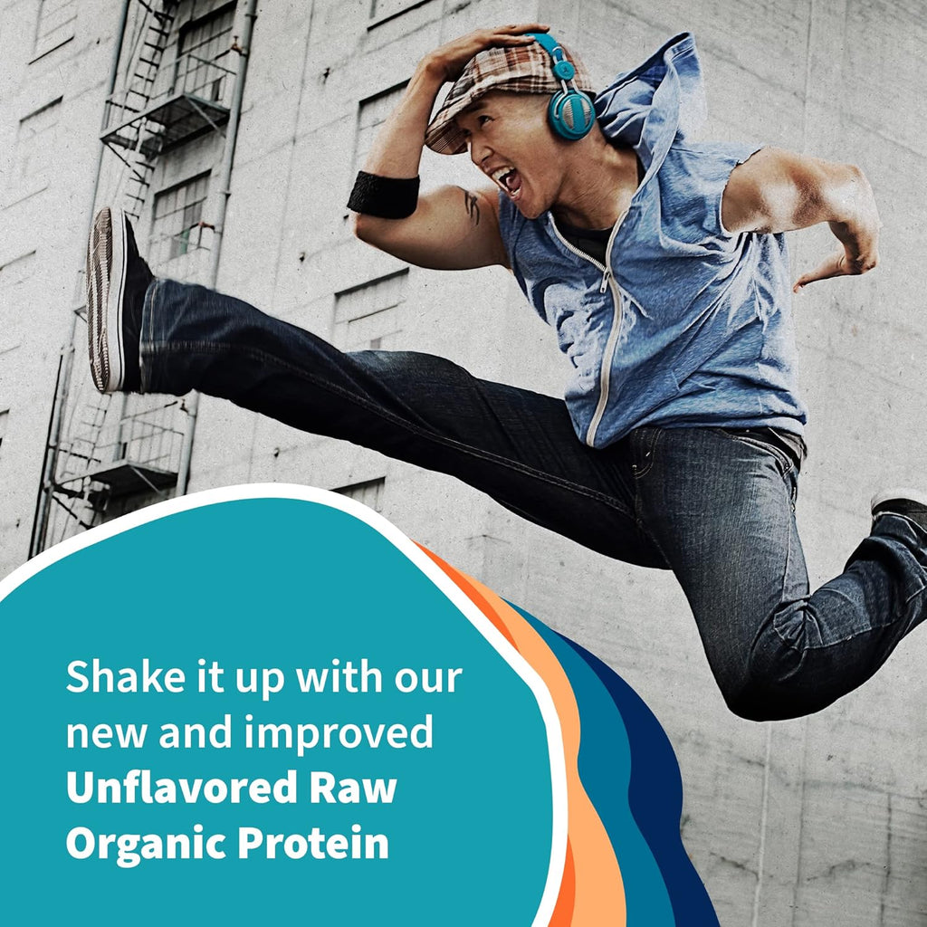 Garden of Life Organic Vegan Protein Powder, Plant Based & Bcaas, Organic Protein Powder with Probiotics & Enzymes, Non-Gmo, Gluten-Free Lactose Free 1.2 LB
